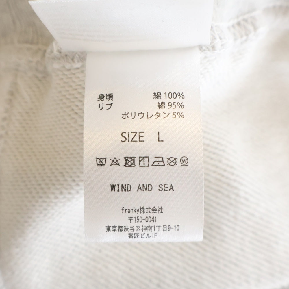 WIND AND SEA(ウィンダンシー) 26SS MARILYN MONROE WDS CREWNECK SWEAT SHIRT マリリンモンロースウェットトレーナー グレー WDS-C-MRM-26-Q1-CS-06
