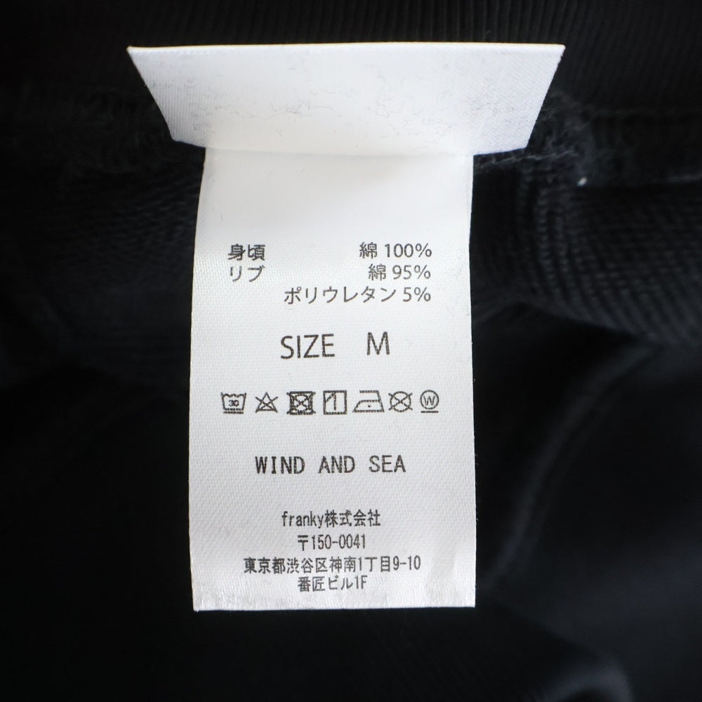 WIND AND SEA(ウィンダンシー) 26SS MARILYN MONROE WDS CREWNECK SWEAT SHIRT マリリンモンロースウェットトレーナー ブラック WDS-C-MRM-26-Q1-CS-06