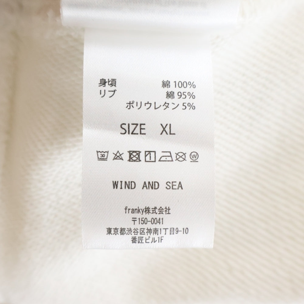 WIND AND SEA(ウィンダンシー) 26SS MARILYN MONROE WDS CREWNECK SWEAT SHIRT マリリンモンロースウェットトレーナー ホワイト WDS-C-MRM-26-Q1-CS-06
