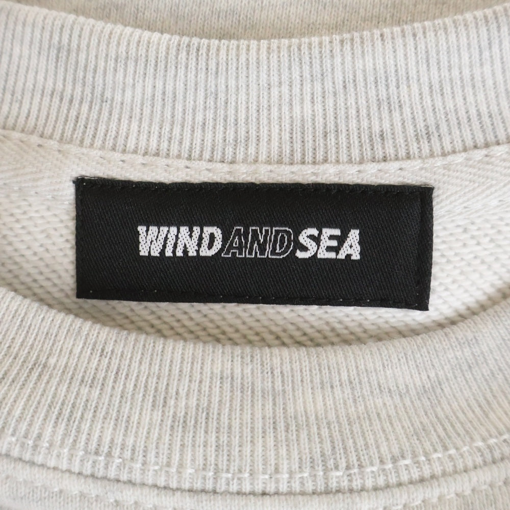 WIND AND SEA(ウィンダンシー) 26SS MARILYN MONROE WDS CREWNECK SWEAT SHIRT マリリンモンロースウェットトレーナー グレー WDS-C-MRM-26-Q1-CS-06
