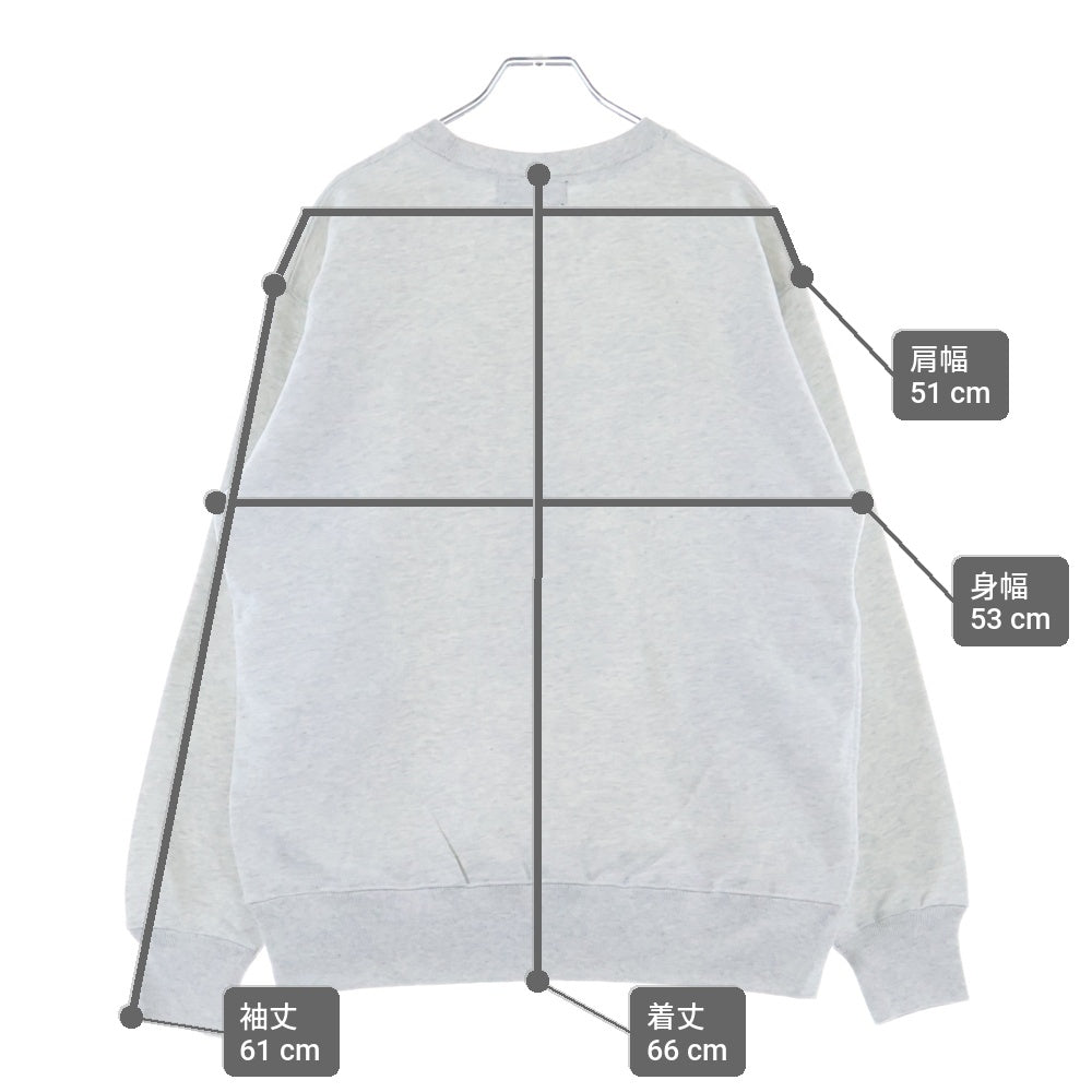 WIND AND SEA(ウィンダンシー) 26SS MARILYN MONROE WDS CREWNECK SWEAT SHIRT マリリンモンロースウェットトレーナー グレー WDS-C-MRM-26-Q1-CS-06