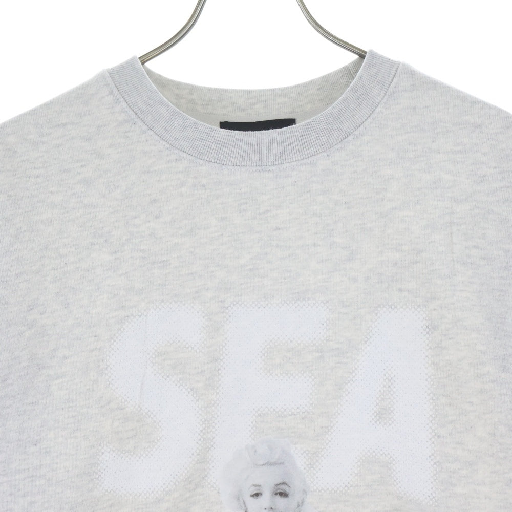 WIND AND SEA(ウィンダンシー) 26SS MARILYN MONROE WDS CREWNECK SWEAT SHIRT マリリンモンロースウェットトレーナー グレー WDS-C-MRM-26-Q1-CS-06
