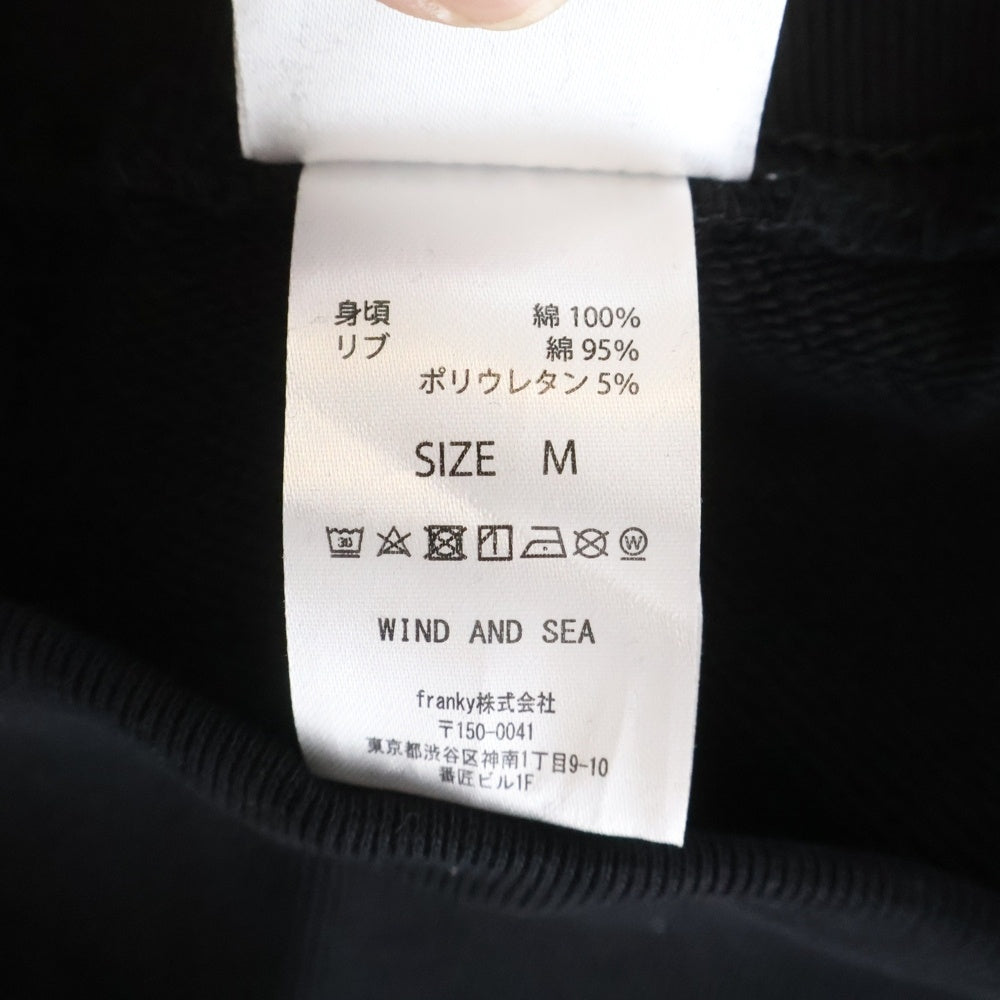 WIND AND SEA(ウィンダンシー) 26SS MARILYN MONROE WDS CREWNECK SWEAT SHIRT マリリンモンロースウェットトレーナー ブラック WDS-C-MRM-26-Q1-CS-06