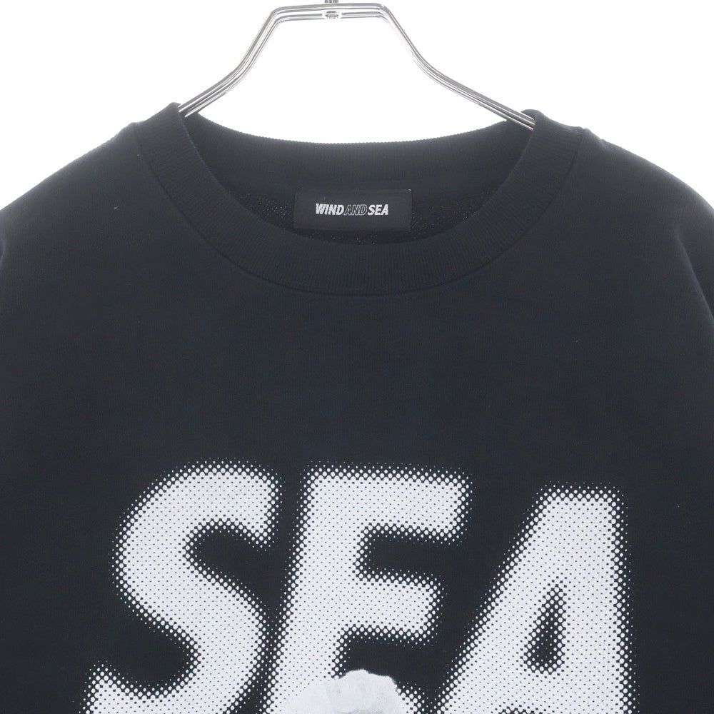 WIND AND SEA(ウィンダンシー) 26SS MARILYN MONROE WDS CREWNECK SWEAT SHIRT マリリンモンロースウェットトレーナー ブラック WDS-C-MRM-26-Q1-CS-06
