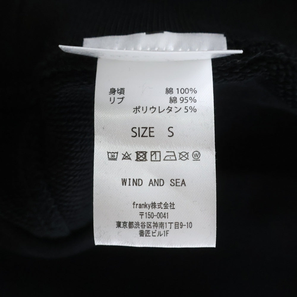 WIND AND SEA(ウィンダンシー) 26SS MARILYN MONROE WDS CREWNECK SWEAT SHIRT マリリンモンロースウェットトレーナー ブラック WDS-C-MRM-26-Q1-CS-06