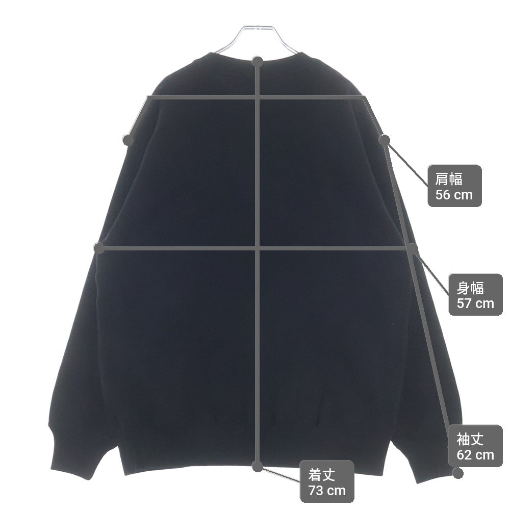 WIND AND SEA(ウィンダンシー) 26SS MARILYN MONROE WDS CREWNECK SWEAT SHIRT マリリンモンロースウェットトレーナー ブラック WDS-C-MRM-26-Q1-CS-06