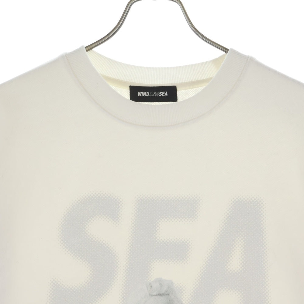 WIND AND SEA(ウィンダンシー) 26SS MARILYN MONROE WDS CREWNECK SWEAT SHIRT マリリンモンロースウェットトレーナー ホワイト WDS-C-MRM-26-Q1-CS-06