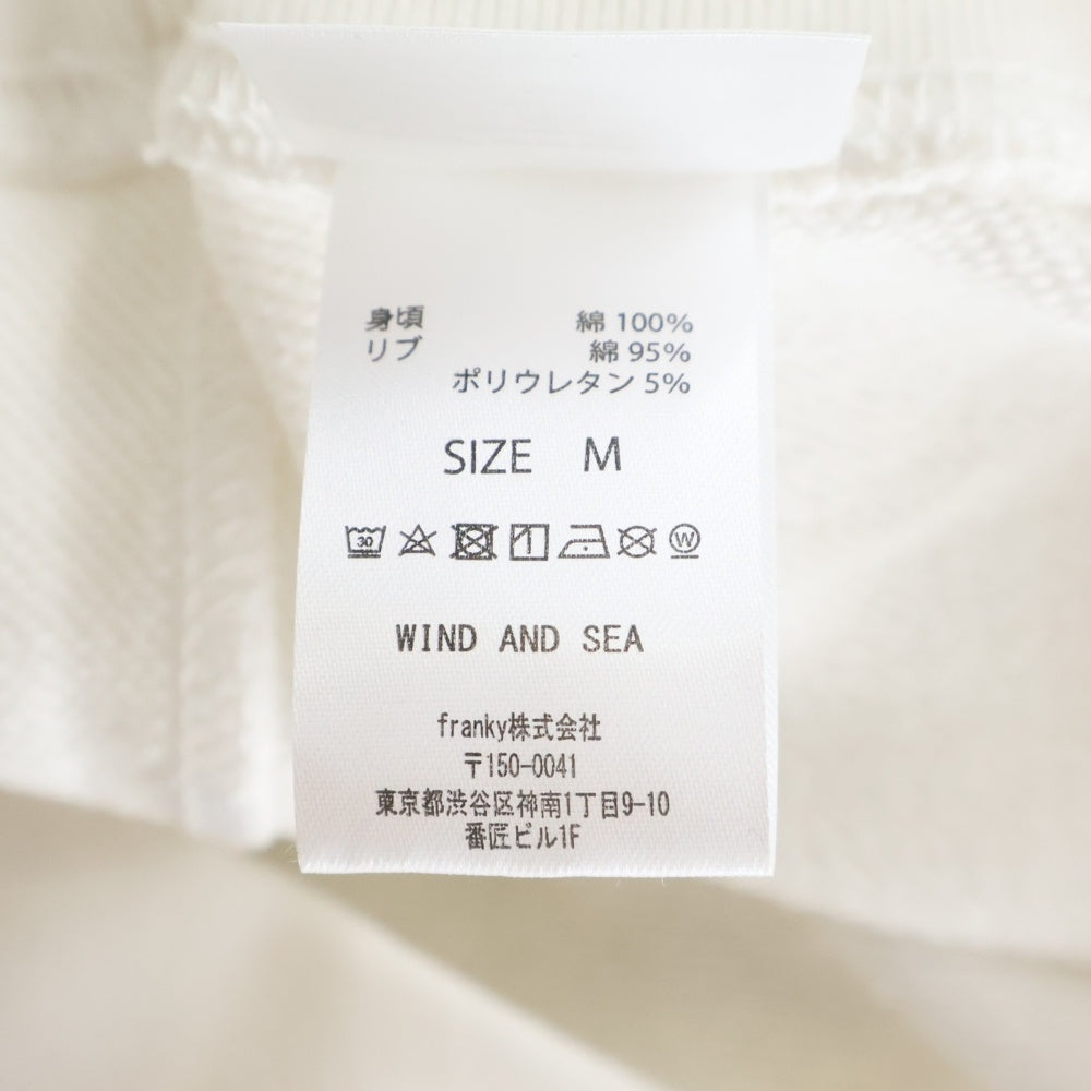 WIND AND SEA(ウィンダンシー) 26SS MARILYN MONROE WDS CREWNECK SWEAT SHIRT マリリンモンロースウェットトレーナー ホワイト WDS-C-MRM-26-Q1-CS-06