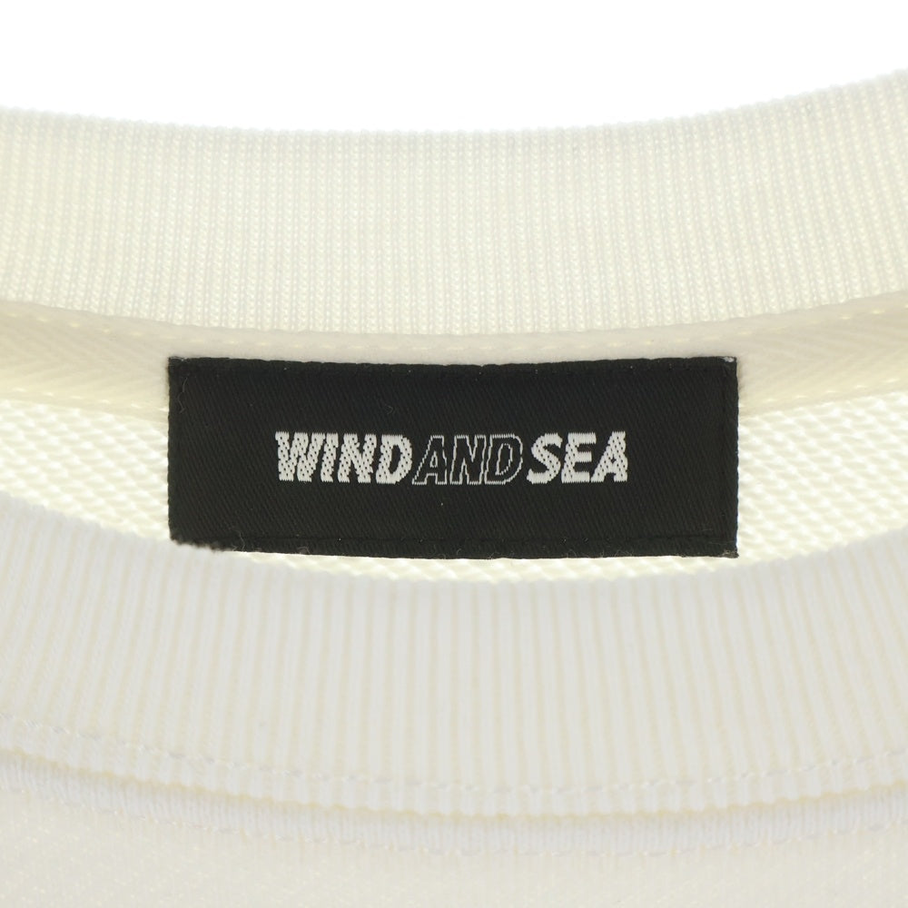 WIND AND SEA(ウィンダンシー) 26SS MARILYN MONROE WDS CREWNECK SWEAT SHIRT マリリンモンロースウェットトレーナー ホワイト WDS-C-MRM-26-Q1-CS-06