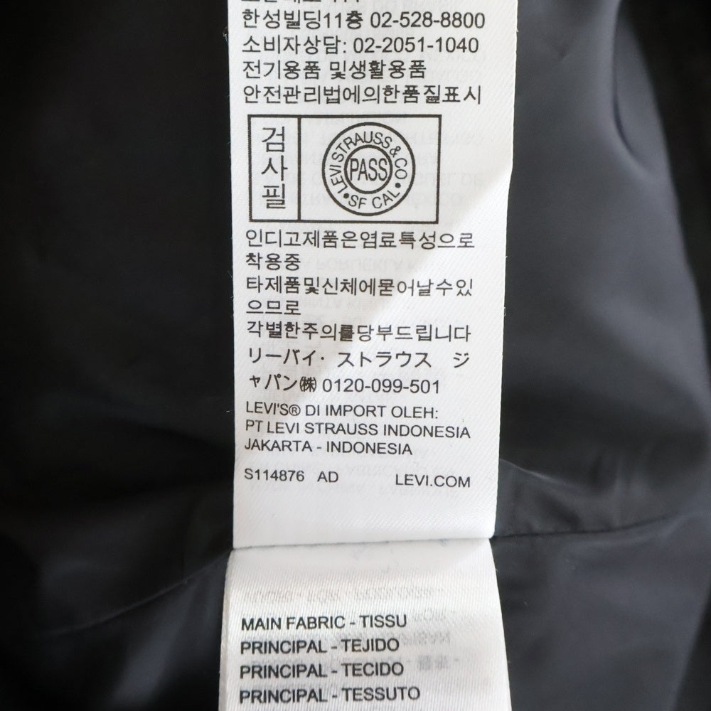 Levi's(リーバイス) PREMIUM BLACK TYPE2 TRUCKER LEATHER JACKET プレミアムブラックトラッカーレザージャケット ブラック PC9-005ZA-0000