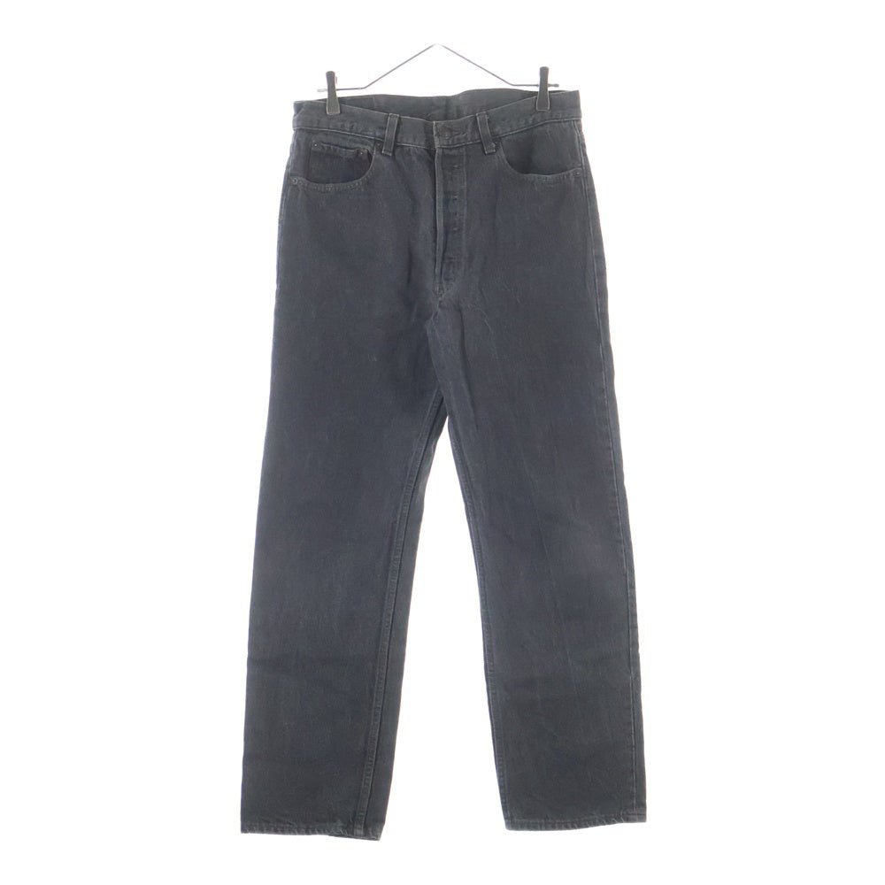 Levi's(リーバイス) 90S VINTAGE 501 USA製 ボタン裏653 ヴィンテージ ボタンフライ デニムパンツ ジーンズ 先染めブラック 501-0658