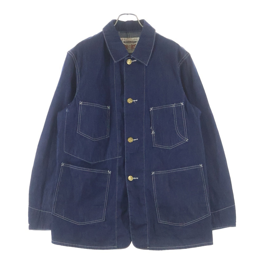 Levi's VINTAGE CLOTHING(リーバイス ビンテージ クロージング) チェンジボタン デニムカバーオール ジャケット インディゴ 10067-01