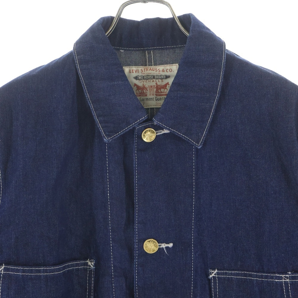 Levi's VINTAGE CLOTHING(リーバイス ビンテージ クロージング) チェンジボタン デニムカバーオール ジャケット インディゴ 10067-01