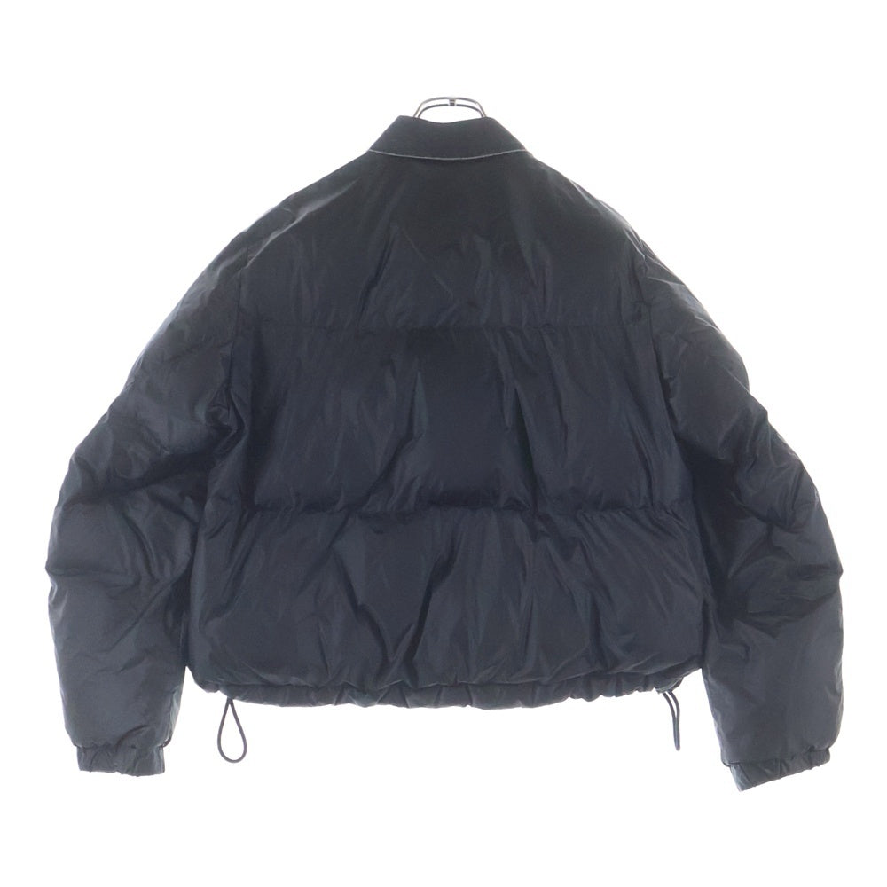 Sacai(サカイ) 22AW 再構築 ドッキング ボタンダウン デニム ダウンジャケット ブラック 22-05501