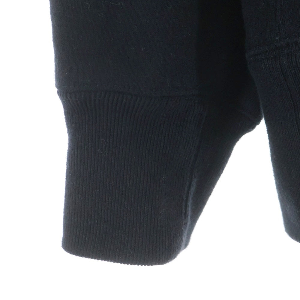 Sacai(サカイ) 25AW WHERE THE WILD THINGS ARE スローガン 両面プリント フーデット プルオーバーパーカー ブラック 25-01002S