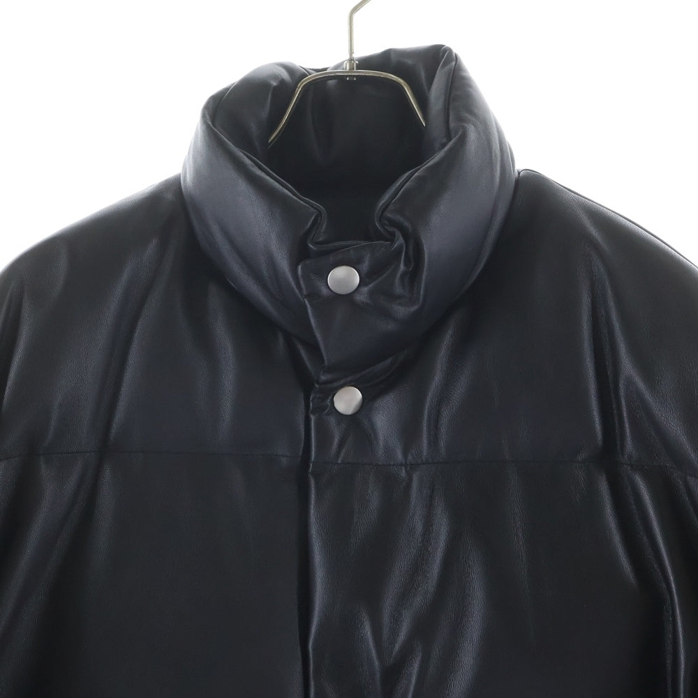 AVIREX(アヴィレックス) 24AW ×Adam et Rope アダムエロぺ レザー ダウンジャケット ブラック 783-4250018