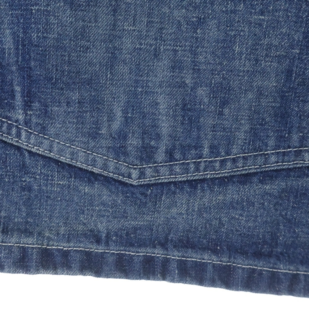 KAPTAIN SUNSHINE(キャプテンサンシャイン) ×New Manual DENIM CHORE JACKET ニューマニュアル デニム チョアジャケット カバーオール インディゴ KSNM002