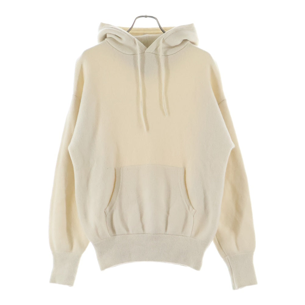 BODHI(ボーディー) CASHMERE HEAVY HOODIE カシミヤ ヘビー プルオーバーパーカー アイボリー BD13002