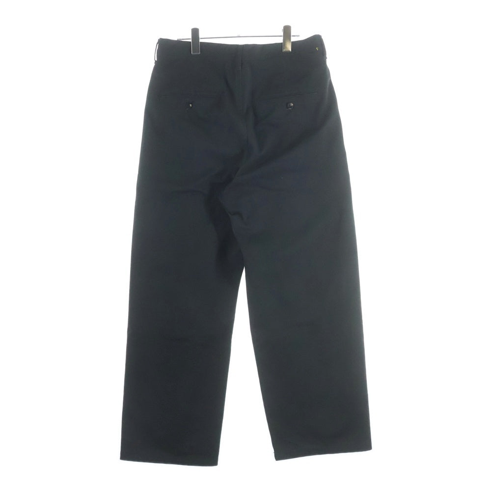 ANCELLM(アンセルム) PAINT CHINO TROUSERS ペイント チノ トラウザーパンツ ブラック ANC-PT29-B