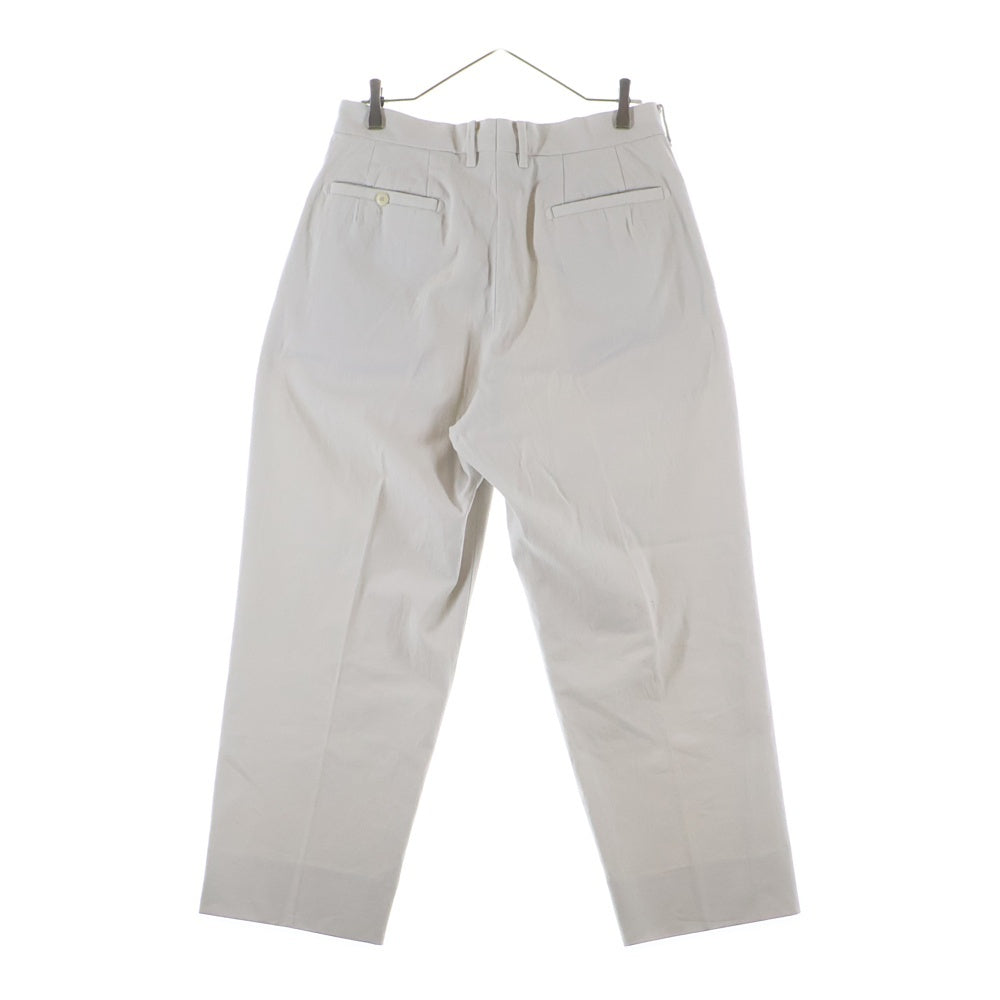 MAATEE&SONS(マーティーアンドサンズ) 23SS 俺のCHINO PAN 強撚GABA GARMENT DYED ガーメントダイ オレノ チノワークパンツ ライトグレー MT3103-0205A