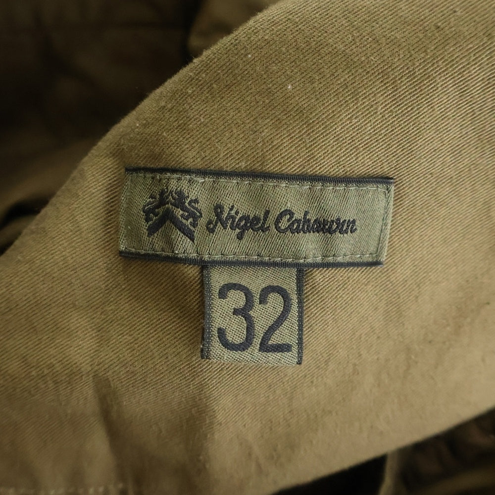 NIGEL CABOURN(ナイジェルケーボン) ARMY CARGO PANT アーミー カーゴパンツ カーキ 8046-00-50012