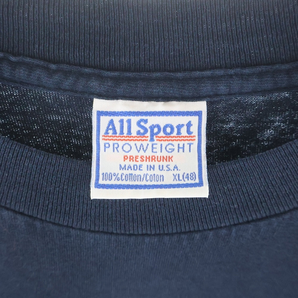 VINTAGE(ヴィンテージ) 90S NINE INCH NAILS the downward spiral LS 1994 ALLSPORT NAVY ナインインチネイルズ ザダウンワードスパイラル 長袖Tシャツ カットソー ネイビー