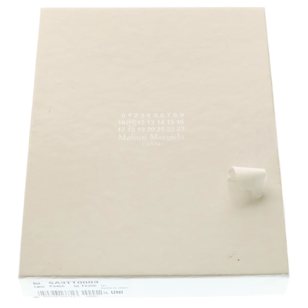 Maison Margiela(メゾンマルジェラ) 4ステッチ ストラップ付き レザーロングウォレット 長財布 ブラウン SA3TT0003 P4455