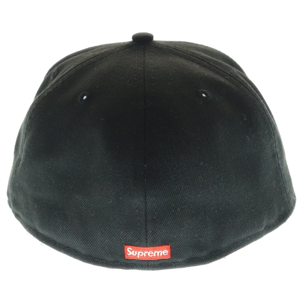 SUPREME(シュプリーム) 22SS ×NEW ERA Handstyle Cap Black ニューエラ ハンドスタイル 刺繍ロゴデザイン ベースボールキャップ 帽子 ブラック