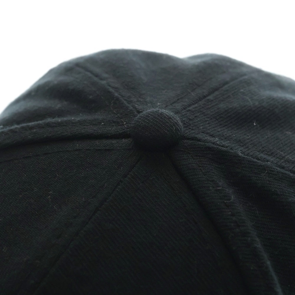 SUPREME(シュプリーム) 15AW ×NIKE Air Jordan 6-Panel Cap Black ナイキ エアジョーダン 6パネル ロゴ刺繍デザイン ベースボールキャップ 帽子 ブラック 799706-010