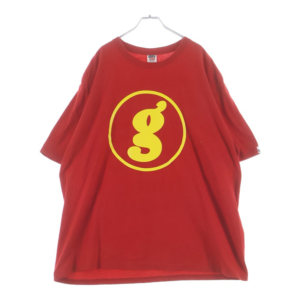 SUPREME(シュプリーム) 25SS ×GOODENOUGH End Racism Tee グッドイナフ ロゴデザイン エンドレイシズム クルーネック 半袖Tシャツ カットソー レッド