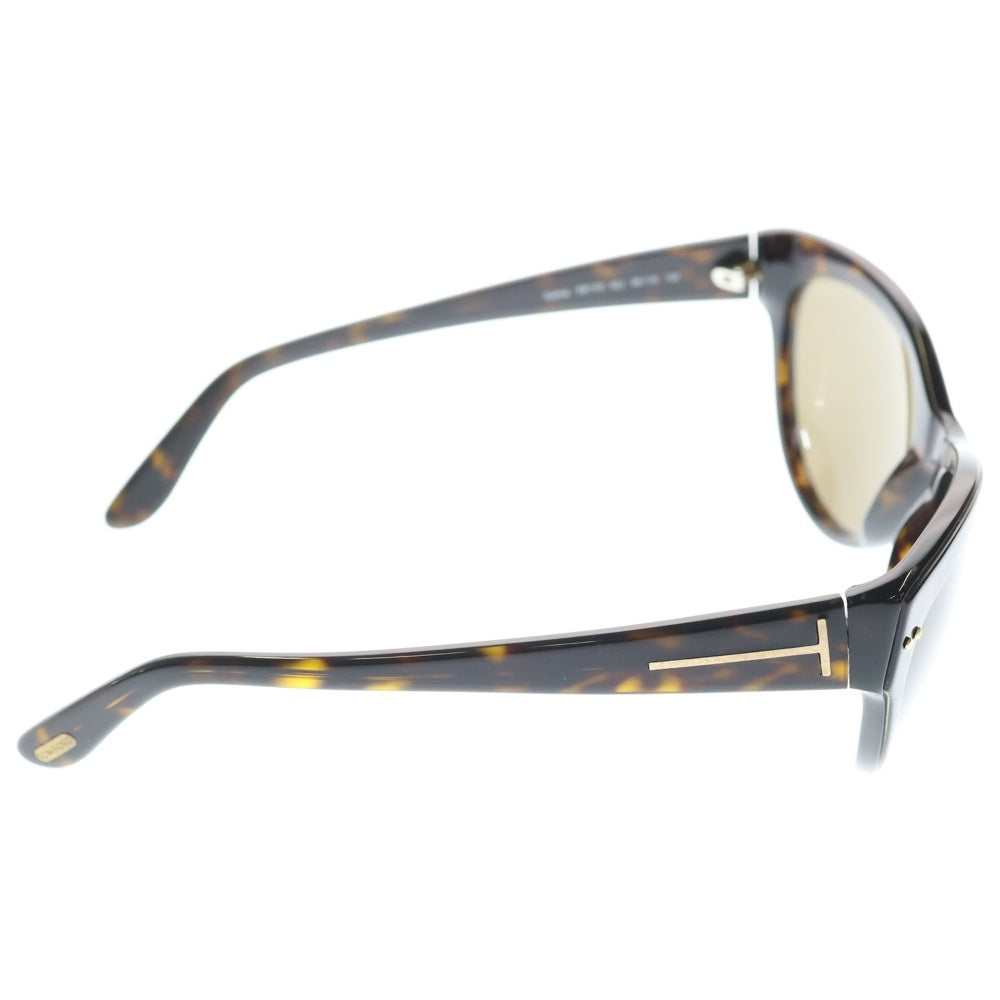 TOM FORD(トムフォード) KARINA カリーナ インターナショナルフィット キャットアイフレーム Tマークメタルパーツフレーム サングラス アイウェア 眼鏡 ブラウン TF174 レディース