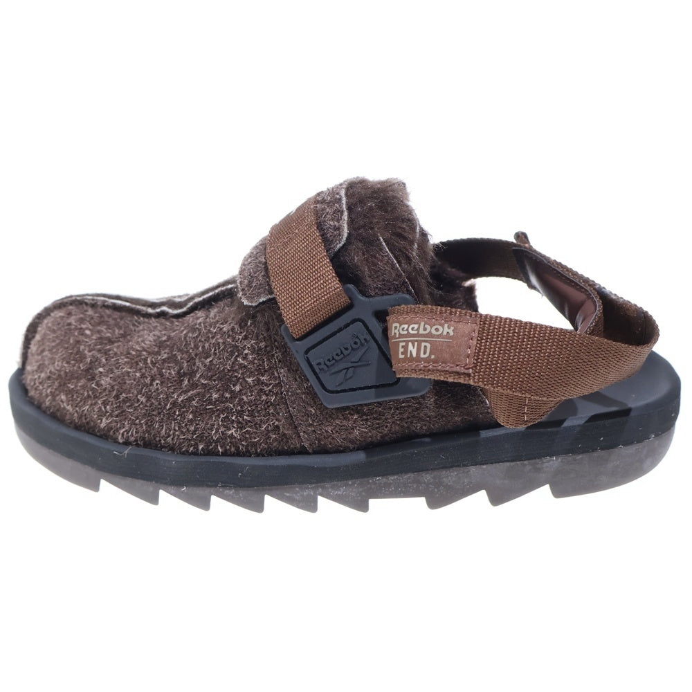 Reebok(リーボック) ×End. Beatnik Reported Sightings Big Foot エンド ビートニック ビッグフット サンダル ブラウン US12/30cm GY8274