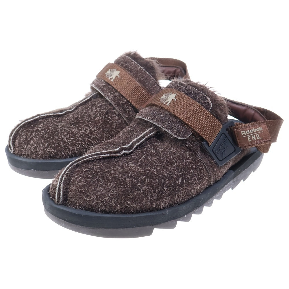 Reebok(リーボック) ×End. Beatnik Reported Sightings Big Foot エンド ビートニック ビッグフット サンダル ブラウン US12/30cm GY8274