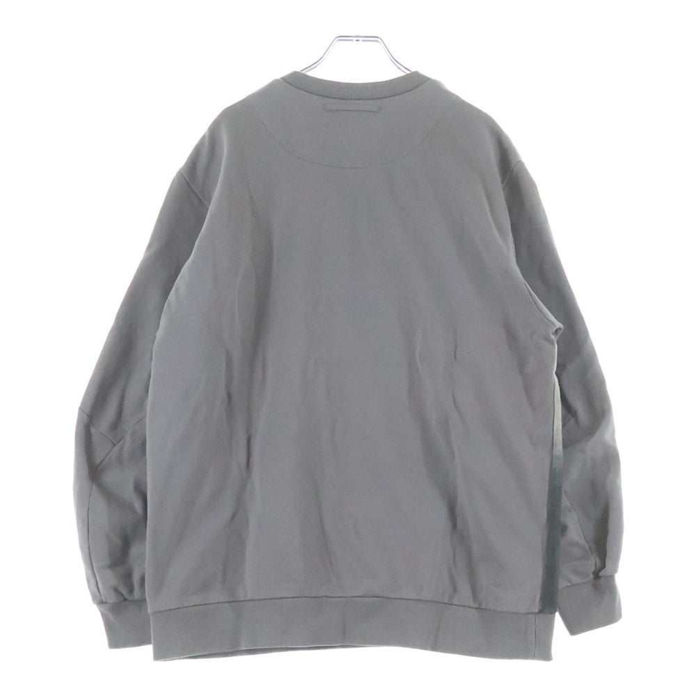 UNDERCOVER(アンダーカバー) 25FW ×ROBERT BOSISIO LOST CLOUD ロベルト ボジシオ ロストクラウドプリント コットン クルーネック スウェット トレーナー グレー UC1E4802-2