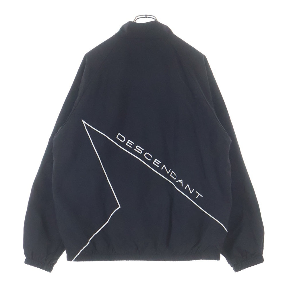 DESCENDANT(ディセンダント) 25FW VERT NYLON JACKET ヴァート 両面ロゴプリント ジップアップ メッシュライニング ナイロン ジャケット