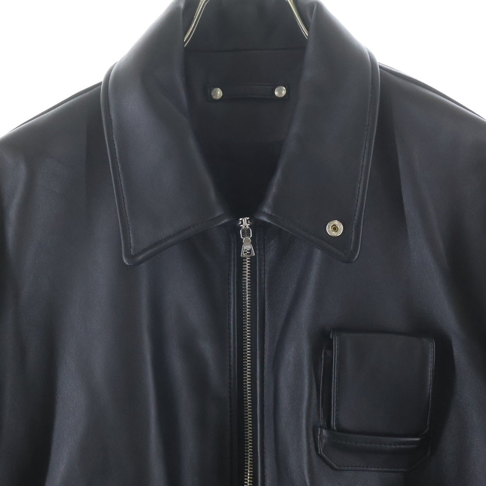 Stein(シュタイン) 25AW SHEEP LEATHER JACKET ジップアップ レザー