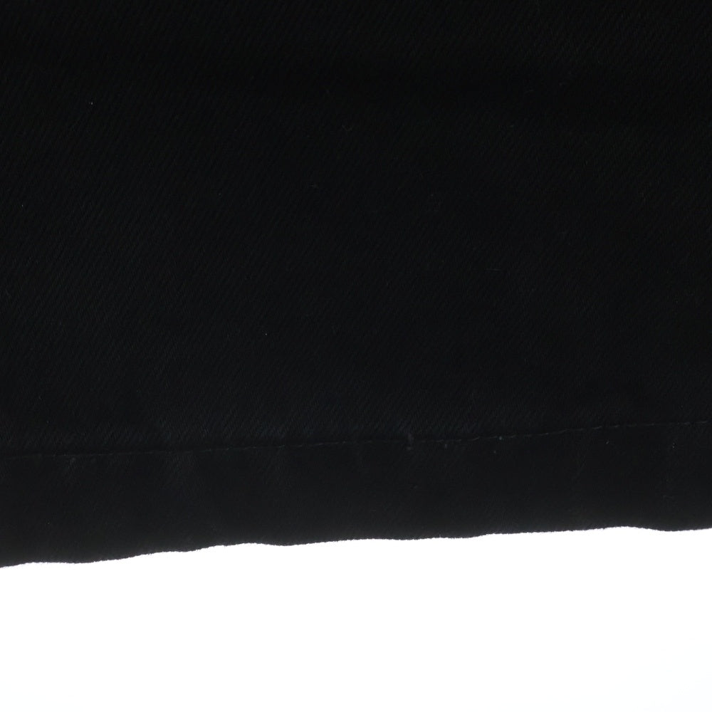 Egon Lab.(エゴンラボ) 24SS ジップポケット カーゴデニムパンツ ブラック SS24 DN 001 C