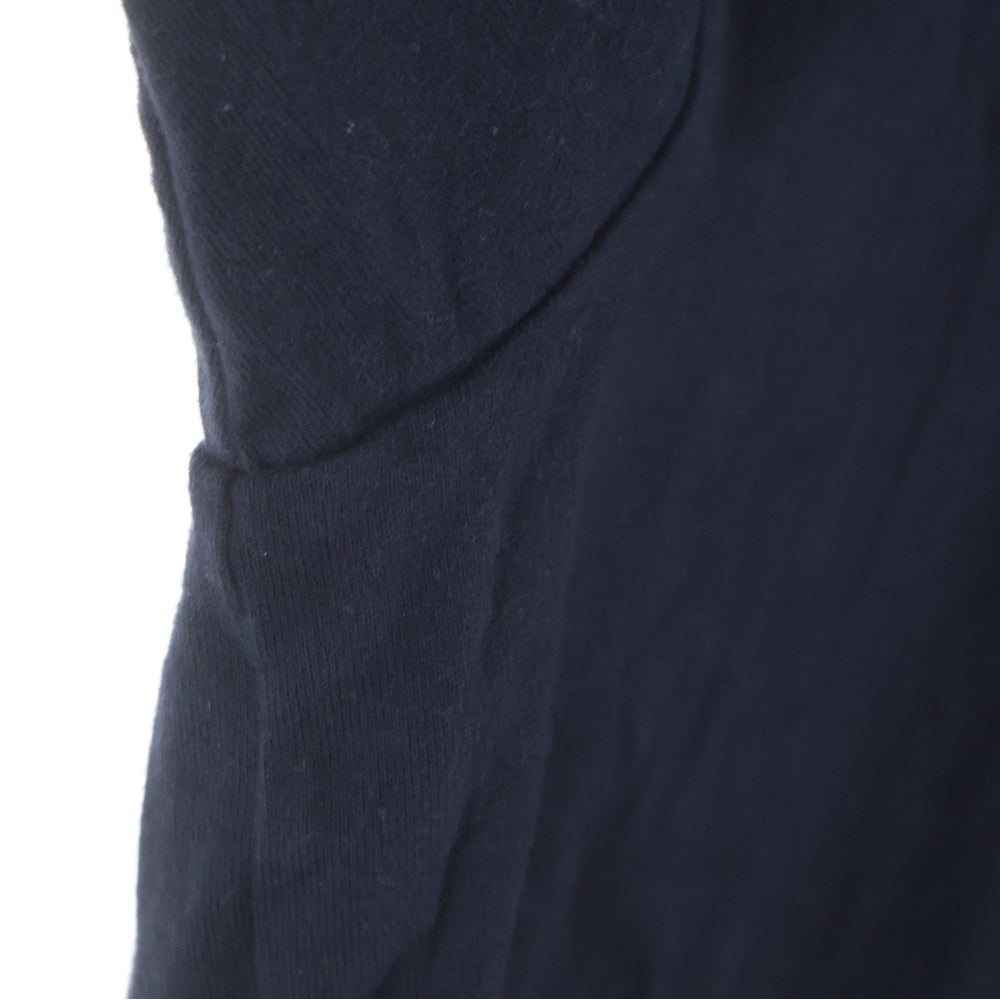 WTAPS(ダブルタップス) 23SS DESIGN 01 LS COTTON COLLEGE カレッジ デザイン クルーネック長袖Tシャツ カットソー ネイビー 231ATDT-CSM03