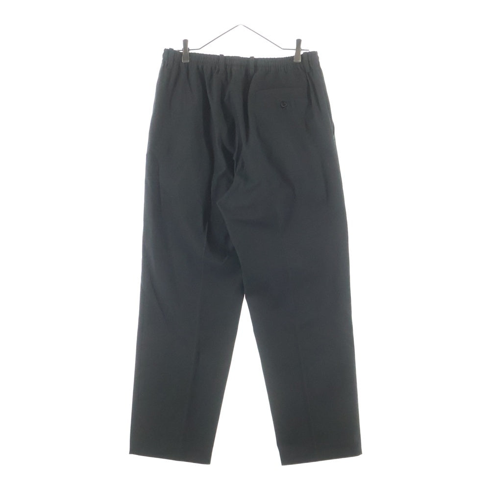 MARKAWARE(マーカウェア) 23AW ORGANIC COTTON GABARDINE FLAT FRONT EASY PANTS オーガニック コットン ギャバジン フラット フロント ジップアップ イージーパンツ カーキ A23C-02PT02C