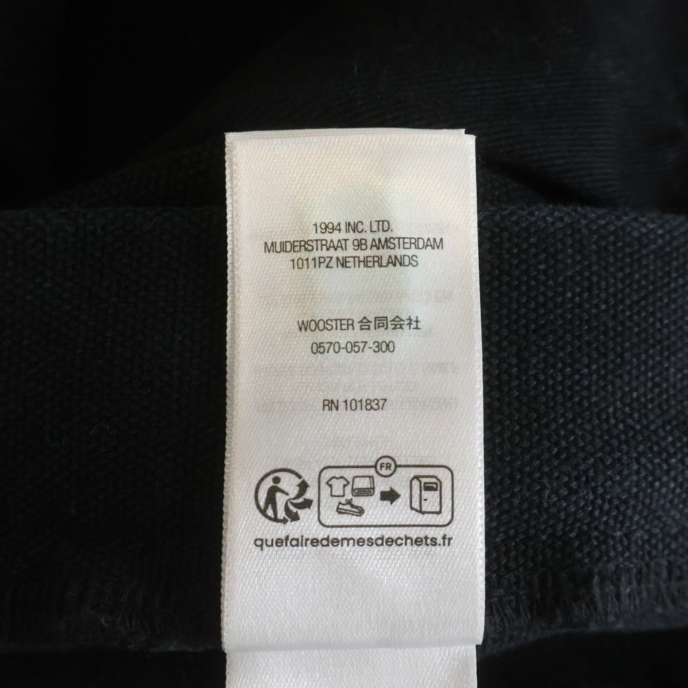 SUPREME(シュプリーム) 25AW Reflective Double Knee Pant リフレクターロゴ ジップフライ ダブルニーデニムパンツ ブラック