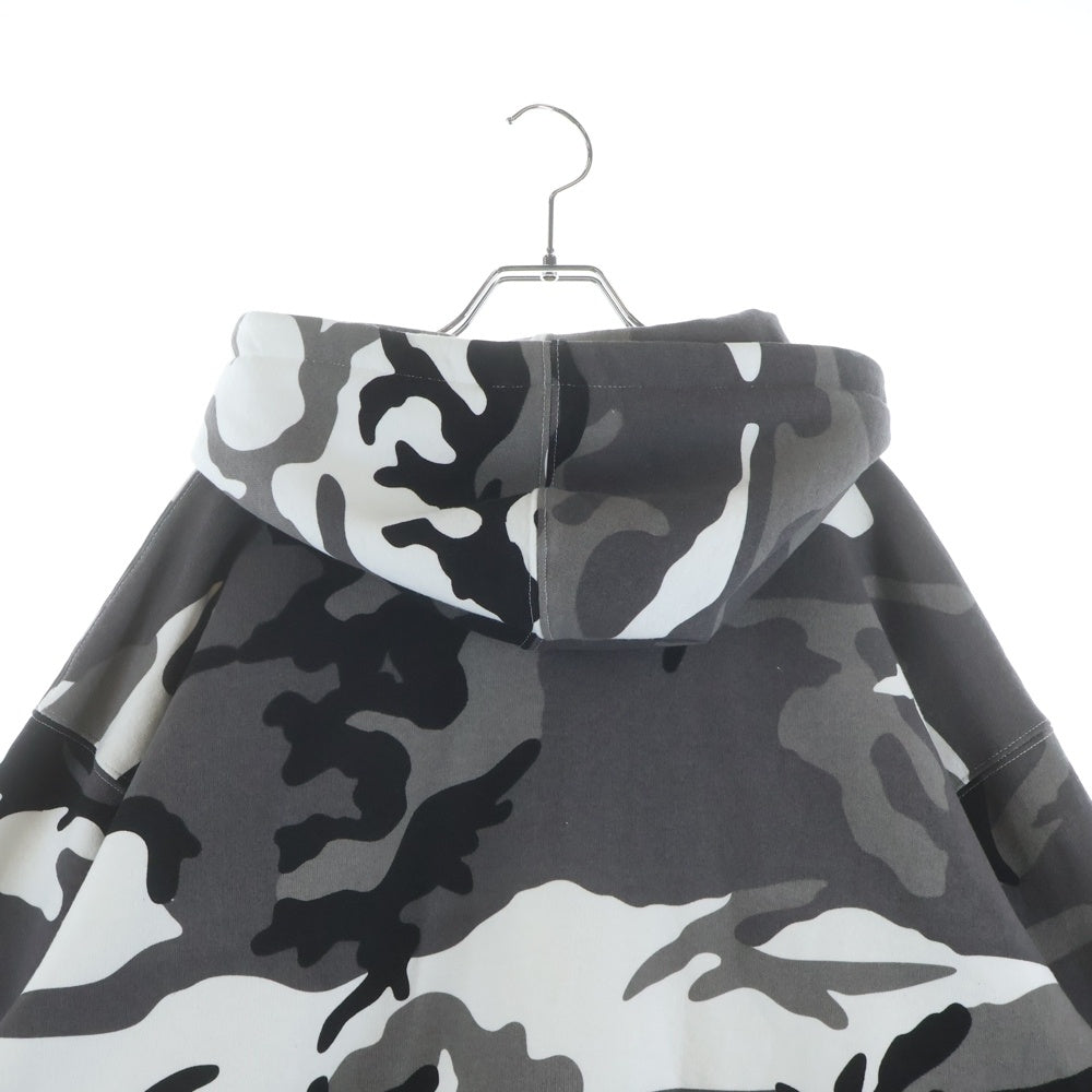 SUPREME(シュプリーム) 25AW Arc Thermal Lined Zip Up Hooded Sweatshirt スノーカモ サーマル ジップアップフーデッドパーカー ホワイト/グレー