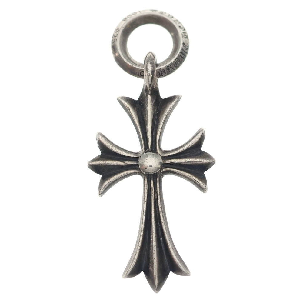 CHROME HEARTS(クロムハーツ) TINY CH CROSS タイニーCHクロス チャーム ネックレストップ シルバー BCA382