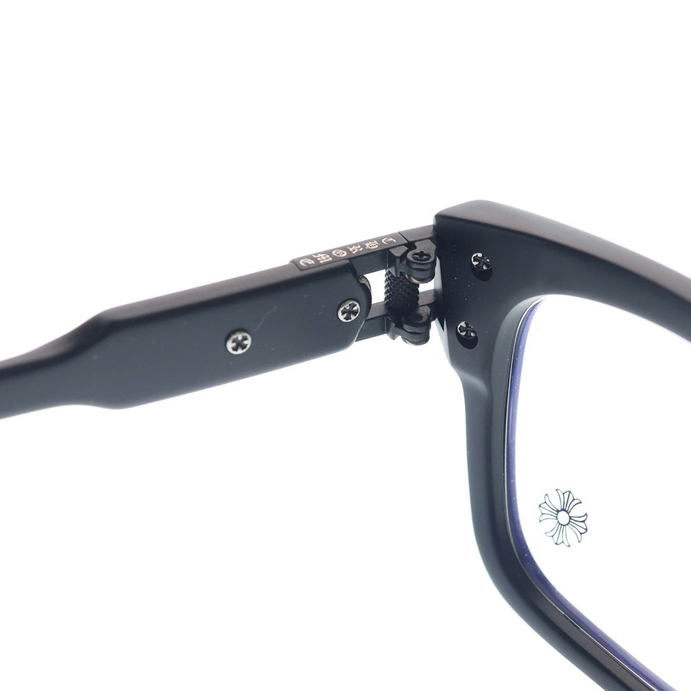CHROME HEARTS(クロムハーツ) BULGE バルジ ウェリントン クリアレンズ アイウェア サングラス メガネ ブラック