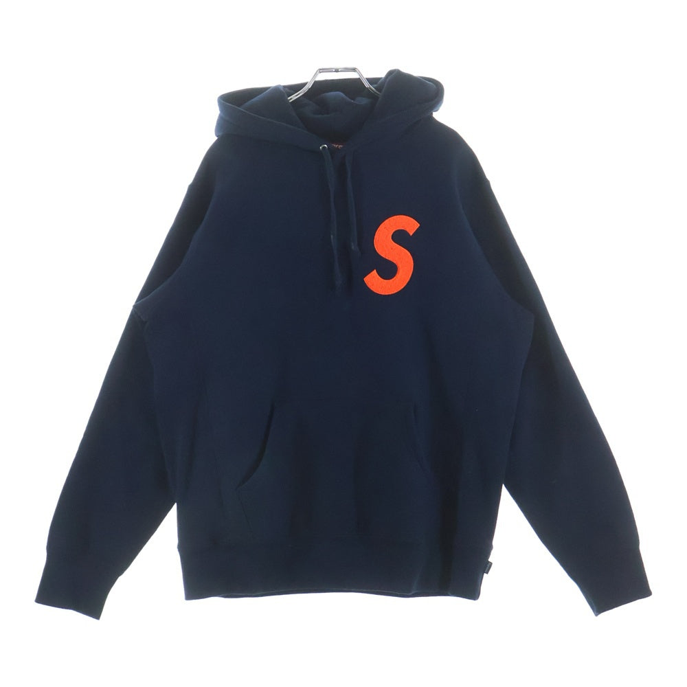 SUPREME(シュプリーム) 19AW S Logo Hooded Sweatshirt エスロゴデザイン フーデッド スウェット パーカー ネイビー