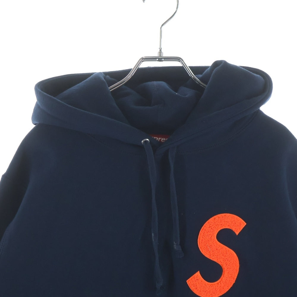SUPREME(シュプリーム) 19AW S Logo Hooded Sweatshirt エスロゴデザイン フーデッド スウェット パーカー ネイビー