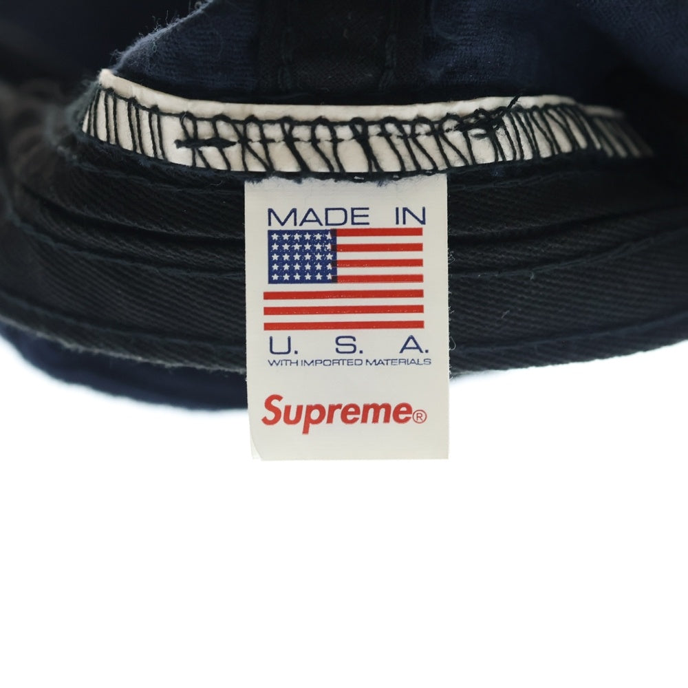 SUPREME(シュプリーム) 24AW Corduroy S Logo 6-Panel コーデュロイ エスロゴ 6パネル キャップ ネイビー