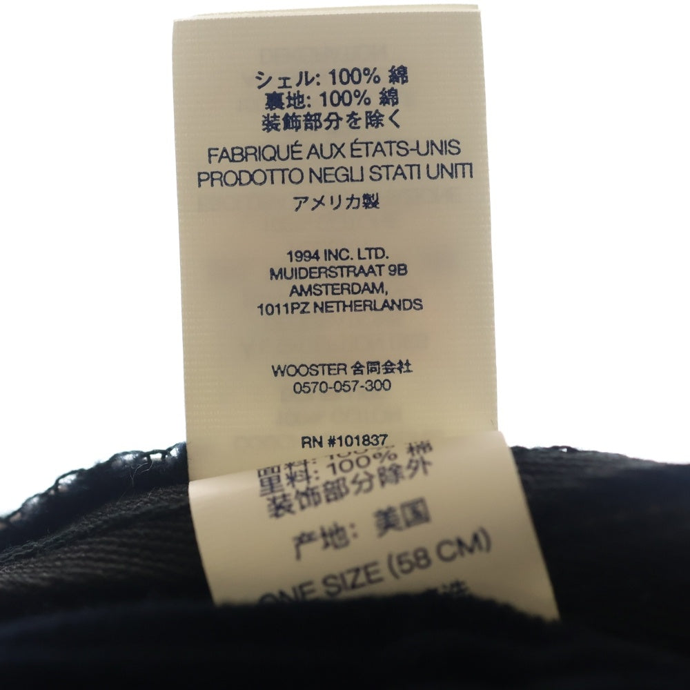 SUPREME(シュプリーム) 24AW Corduroy S Logo 6-Panel コーデュロイ エスロゴ 6パネル キャップ ネイビー