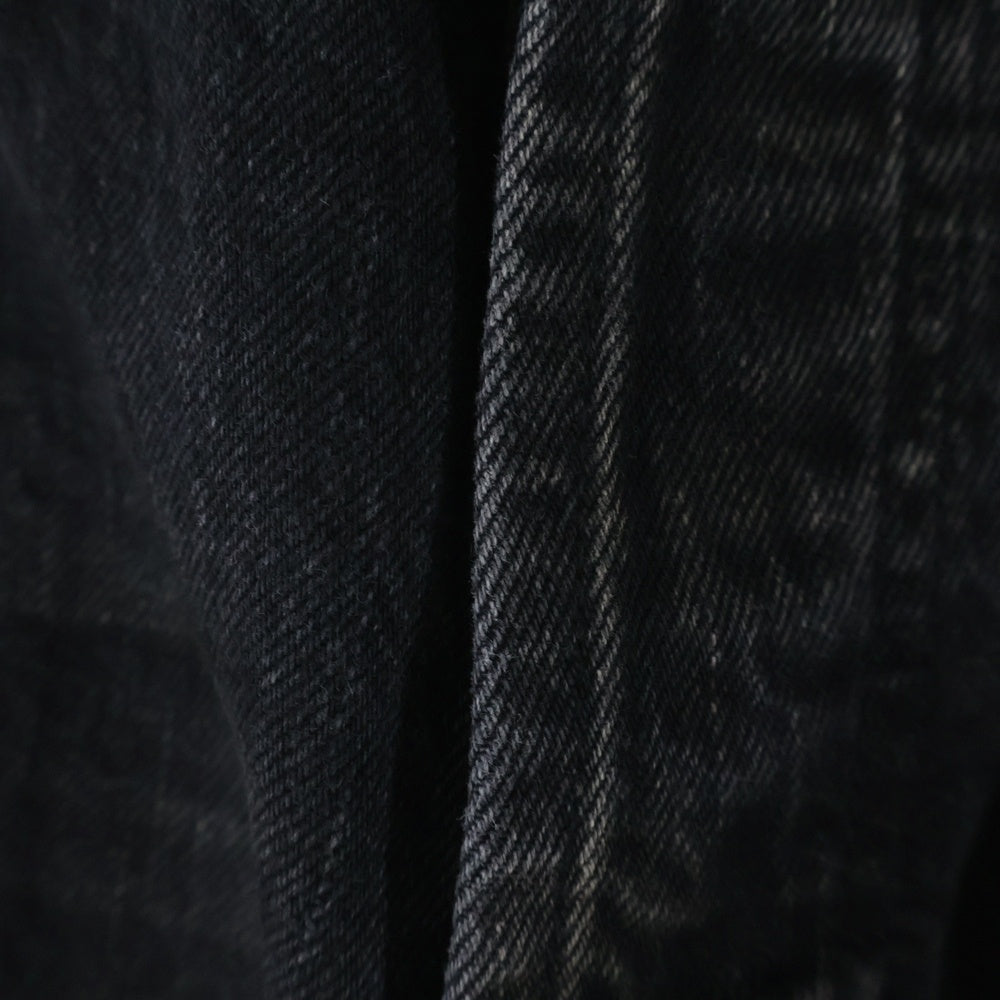 SUPREME(シュプリーム) 24SS Distressed Loose Fit Selvedge Jean ディストレスド ルーズフィット セルビッチジーンズ デニムパンツ ブラック
