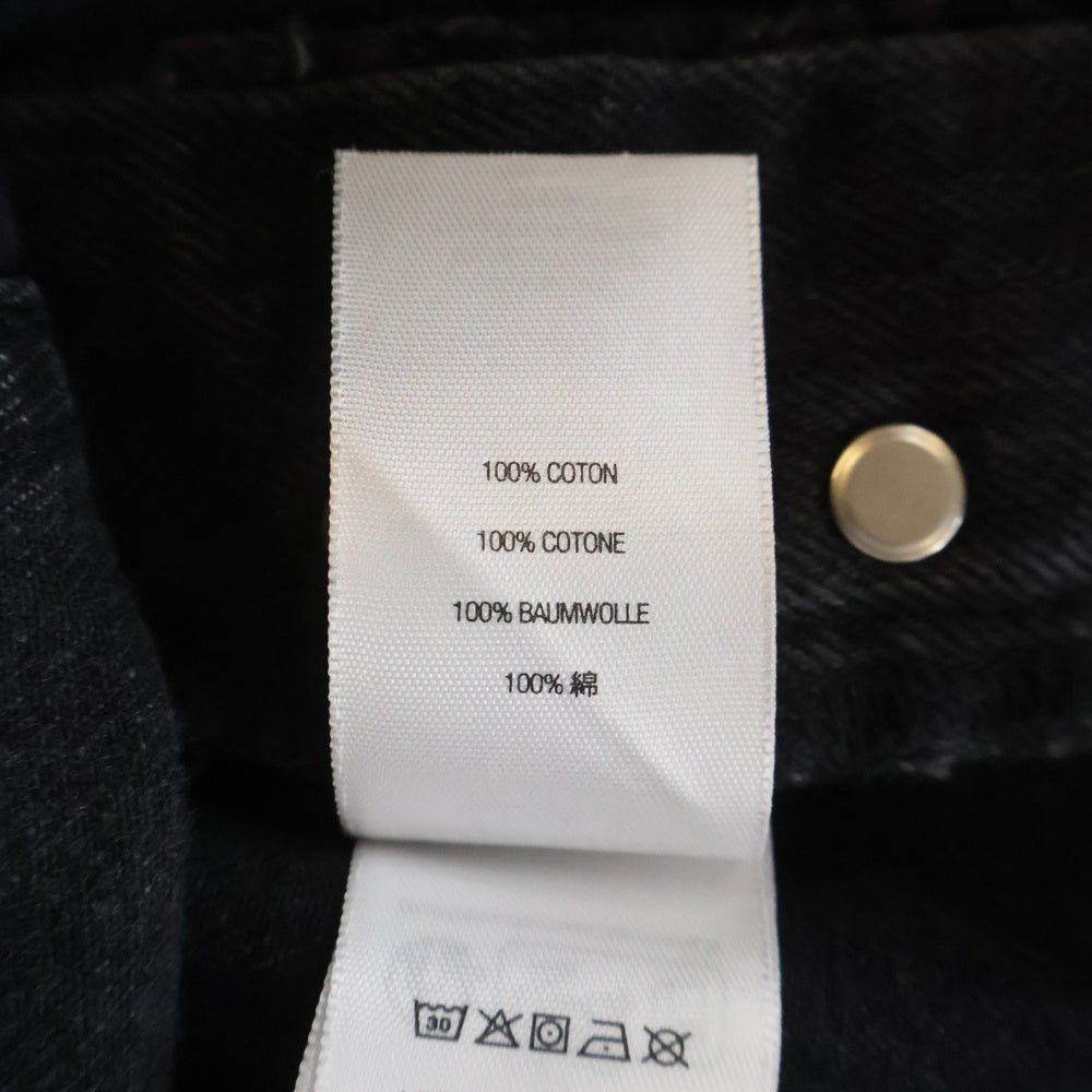 SUPREME(シュプリーム) 24SS Distressed Loose Fit Selvedge Jean ディストレスド ルーズフィット セルビッチジーンズ デニムパンツ ブラック