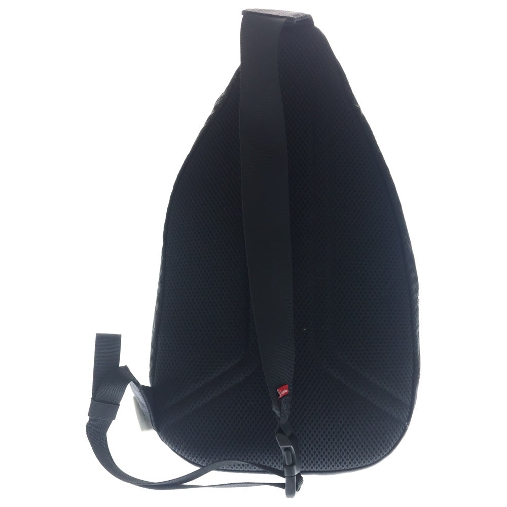 SUPREME(シュプリーム) 22SS Sling Bag ボックスロゴ スリング ショルダーバッグ ブラック